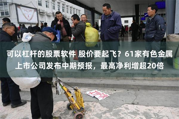 可以杠杆的股票软件 股价要起飞？61家有色金属上市公司发布中期预报，最高净利增超20倍